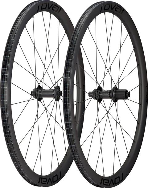 Roval Rapide C38 Boost Disc 700C Allsidig hjulsett lSatin Carbon/Black