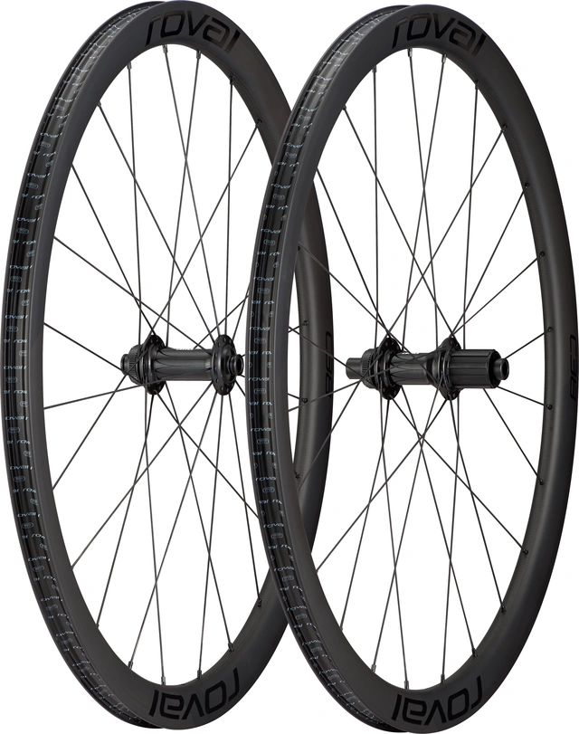 Roval Rapide C38 Boost Disc 700C Allsidig hjulsett lSatin Carbon/Black 