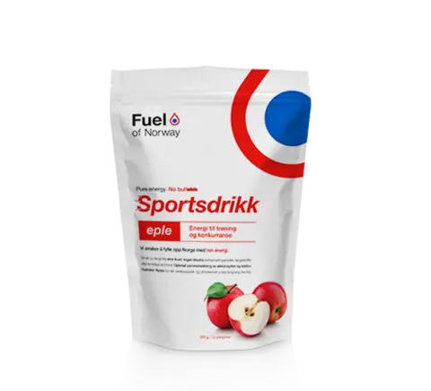 Fuel Of Norway Sportsdrikk Eple Naturlig og snill mot magen