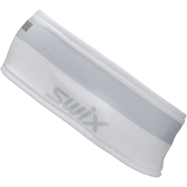 Swix Unisex Pannebånd  Motion light 58 Tynt, lett og elastisk pannebånd hvit 