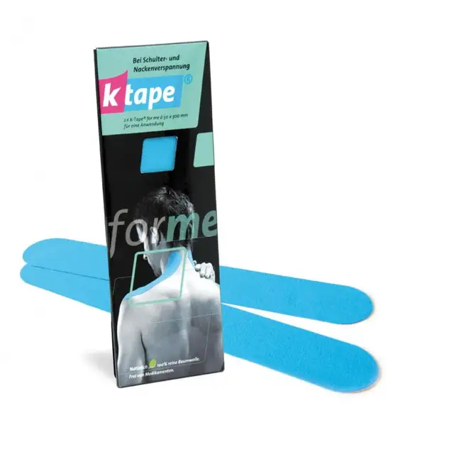 K-Tape For Me Kinesiotape Skuldre/nakke Tape av høy kvalitet til Skuldre/nakke 