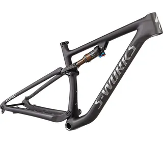 Specialized SW Epic Evo Rammesett L 2022-modell Brsh/blkLqdMet/Chrom
