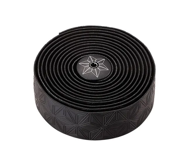 Specialized Super Sticky Kush Bar Tape Classic Blk/ Ano Blk Plugs 