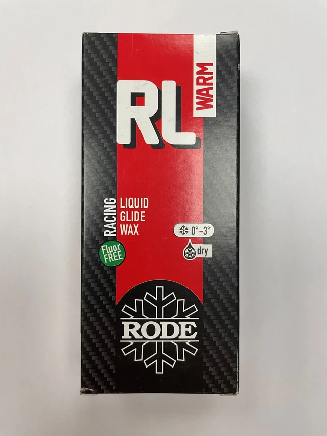 Rode Flytende Racing glider Hot Rød Fluorfri flytende glider for mildt 80ml 