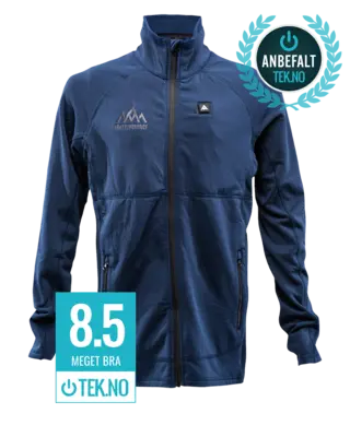 HeatX Varmegenser Herre Batterioppvarmet genser m/glidel&#229;s Bl&#229;