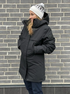 Northug Chamonix Parka Dame L Varm parkas for de kalde dagene Black