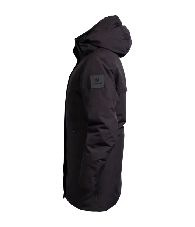 Northug Chamonix Parka Dame L Varm parkas for de kalde dagene Black 