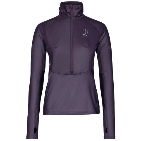 Johaug Elate Primaloft Half Zip Feminint, sporty mellom-/ytterlag NIGHT