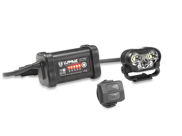 Lupine Blika RX 7 Hodelykt (2400lm) Allsidig hodelykt 6.9 Ah SmartCore 