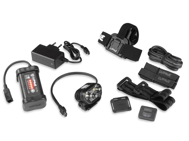 Lupine Blika RX 7 Hodelykt (2400lm) Allsidig hodelykt 6.9 Ah SmartCore 