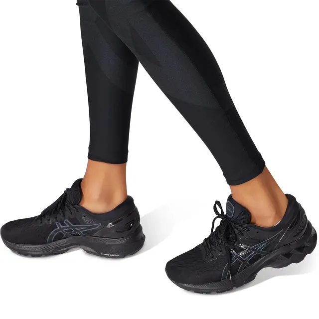 Asics Finish Advantage 3 Tights Dame S Lang teknisk løpetights Performance Blk 