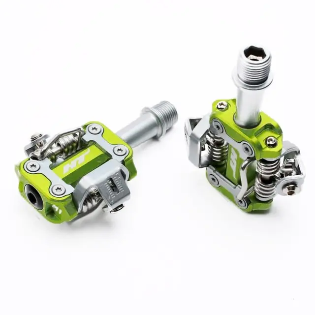 HT M1 XC Pedaler Rød Alu m/Cleats, 298gr 