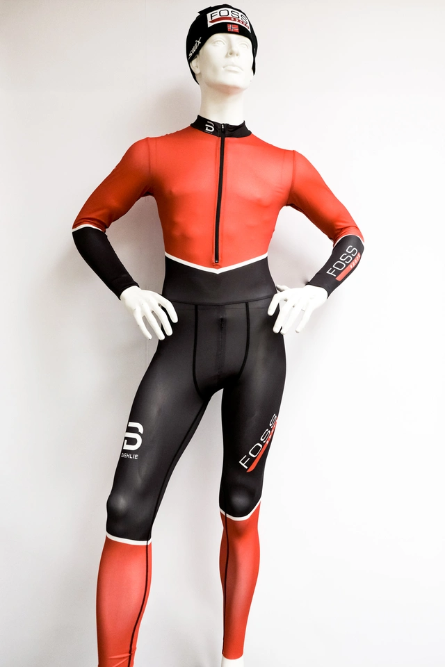 FOSS Sport Racingdress Hel Herre XL Dæhlie Racesuit med FOSS Sport logo 