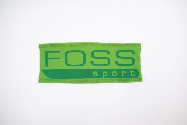 Foss Sport Pannebånd vår/sommer Grønn Tynt pannebånd for trening 