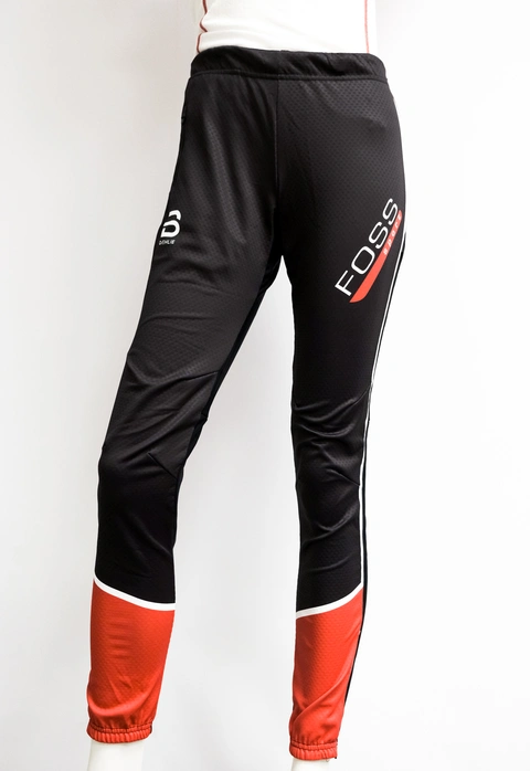 FOSS Sport Race Softshell Bukse Dame Dæhlie skibukse med FOSS Sport logo