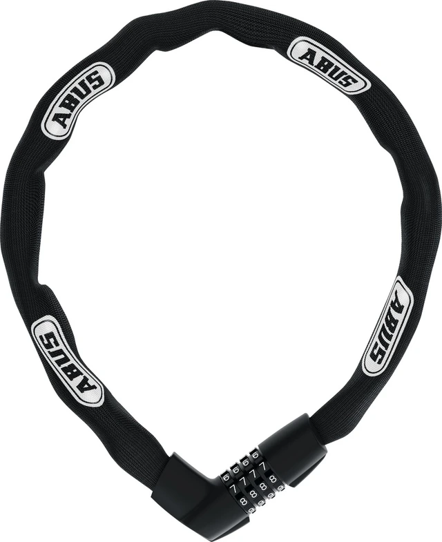 ABUS Kjettinglås 1385 Tresor m/kode Solid sykkellås med kode 