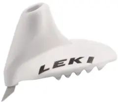 Leki Super Race Basket Hvit Trinse til Leki staver 9mm rør.