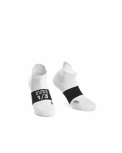Assos ASSOSOIRES Hot Summer Socks 35-38 Ultralett sokk - Holy White 0