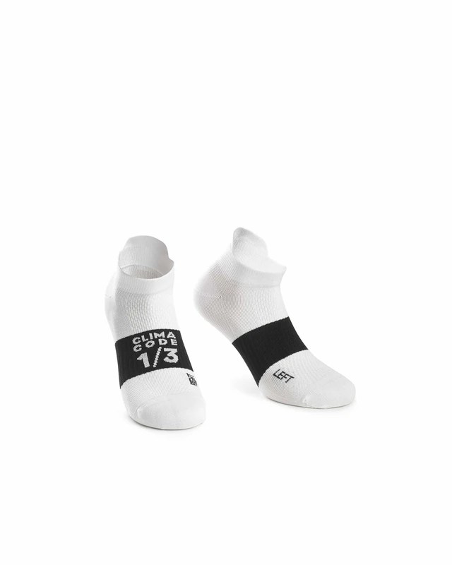 Assos ASSOSOIRES Hot Summer Socks 35-38 Ultralett sokk - Holy White 0 