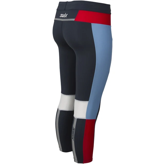 Swix Motion Premium Cropped Tights D M Førsteklasses treningstights - Dark navy 