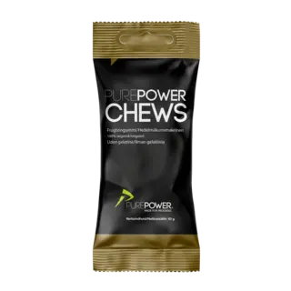 PurePower Chews Vingummi 40g Energi-vingummi med varierte smaker