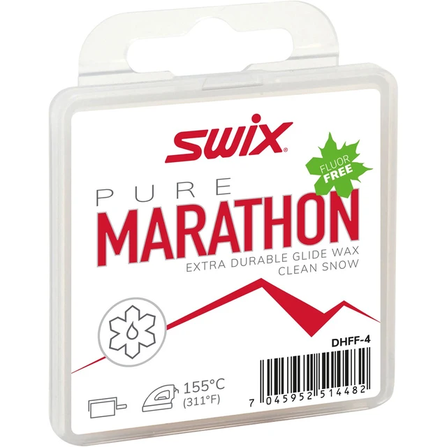 Swix Pure Marathon Hvit, 40g Marathon glider uten fluor. 