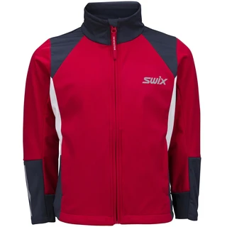 Swix Steady Jakke Junior Langrennsjakke for barn - Swix red