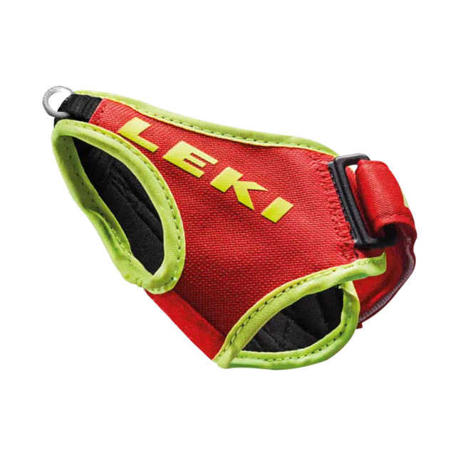 Leki Stropp Shark Neonrød M/L/XL Stropp til Lekistaver 