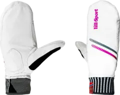 Lill-Sport Celsius Race Vott 5 Varm skivott til trening Hvit