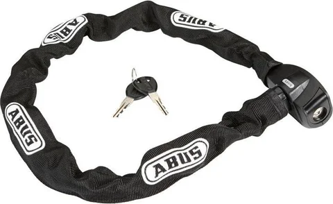 Abus Catena Blk 6806 sykkellås 110cm Kjetting sykkellås Sort