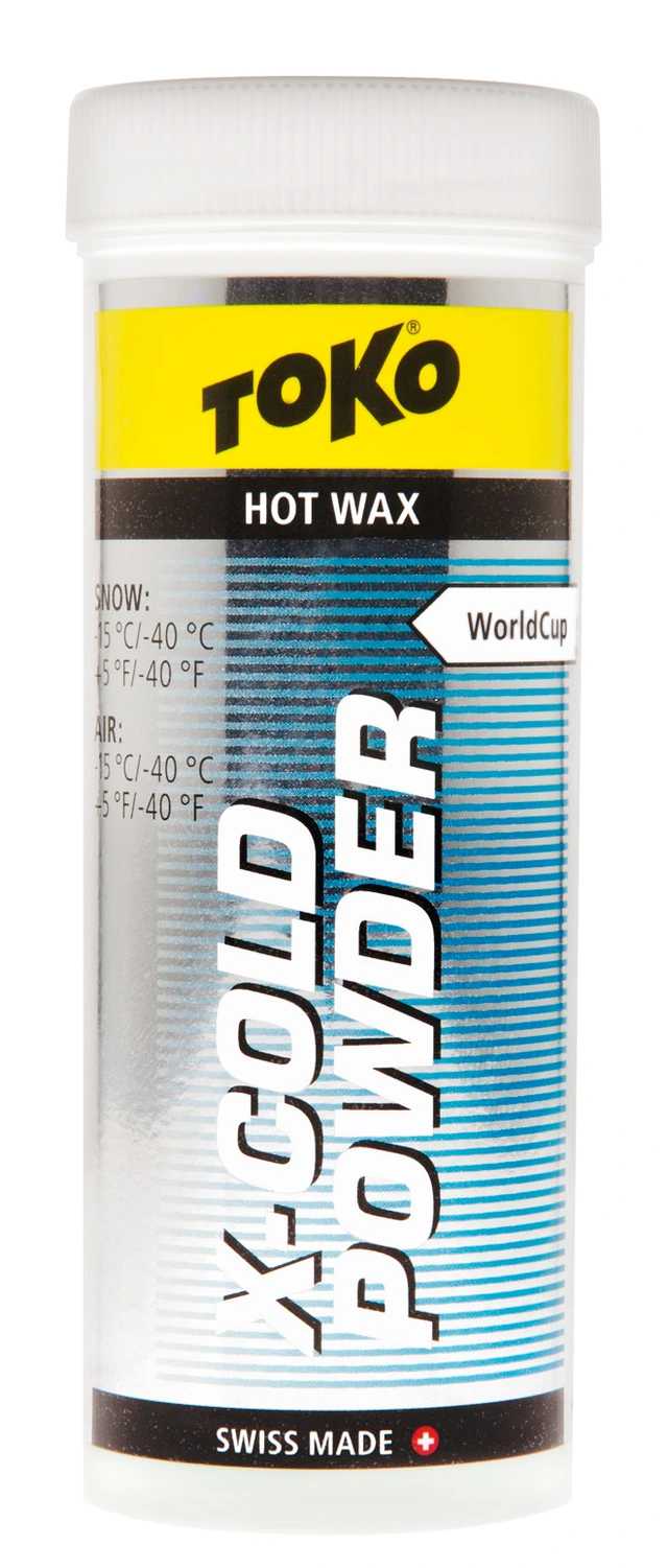 Toko X-Cold Powder 50g Fluorfritt kald glider. 
