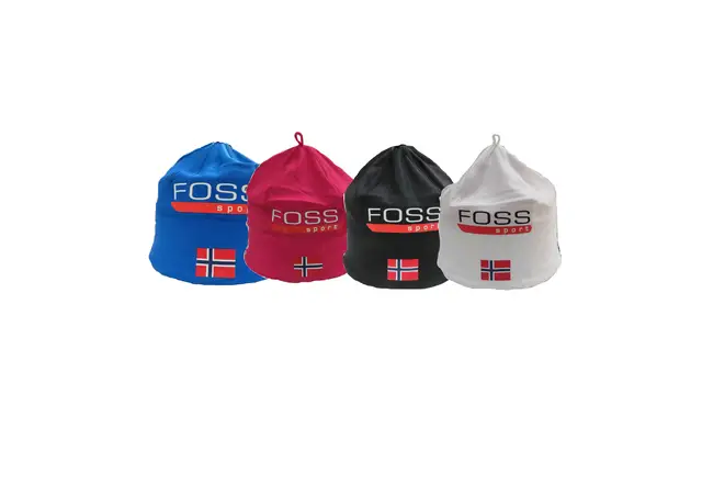 Foss Sport Lue Dæhlie Svart 22/23 Polyknit lue med logo Sort 