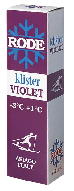 Rode Klister Violet Klister for skarpere sn&#248;.