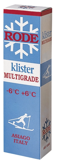 Rode Multigrade Klister Supert klister for grovkornet/fuktig sn&#248;
