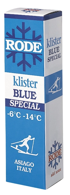 Rode Klister bl&#229; spesial Underlagsklister for &#248;kt slitasje