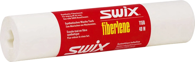 Swix T150 Fiberlene cleaning, large 40m Rense papir for Base Cleaner 