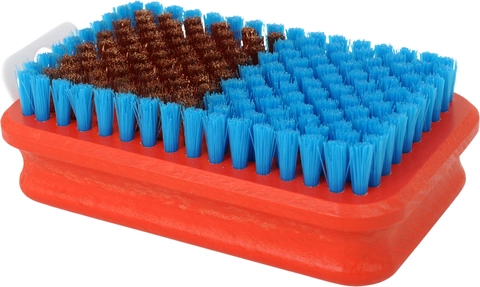 Swix T159B Brush rect,combi bron./nylon Enkel børste for langrennski