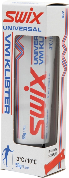Swix K22 Uni VM Klister -3C to 10C Supert Universal klister