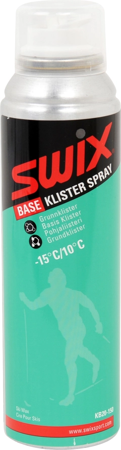 Swix KB20-150C Base klister spray, 150ml Underlagsklister for økt slitasje